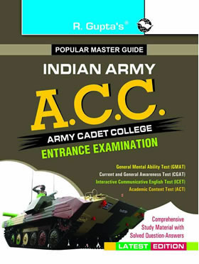 RGupta Ramesh Army Cadet College (ACC) Entrance Exam Guide (Big Size) English Medium